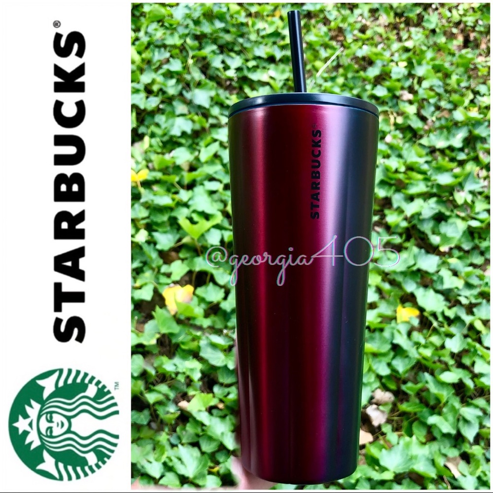 ✨STARBUCKS Scalloped Ombre Stainless Steel Tumbler - Fall 2021